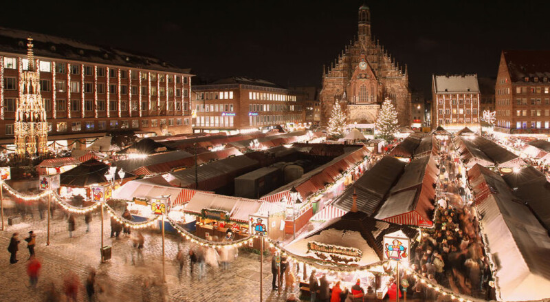 Aufnahmen vom Nürnberger Christkinlesmarkt 2010
