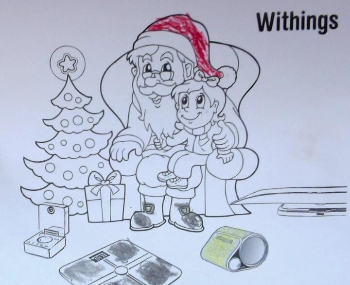 Kids Draw Santa Claus Our Facebook Drawing Coloring Contest Is