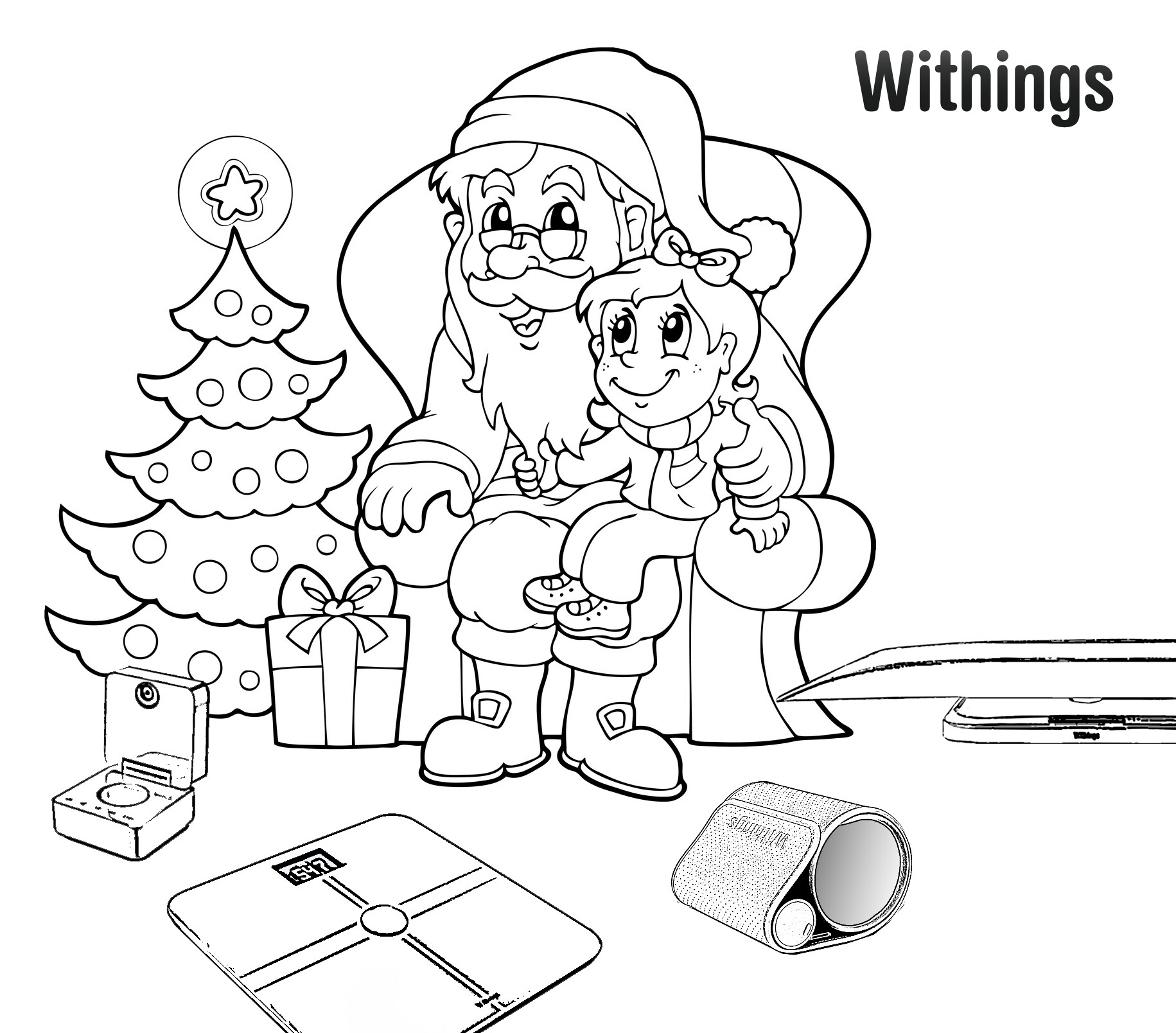 Kids Draw Santa Claus Our Facebook Drawingcoloring